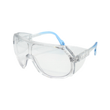 A pair of 'Sentinel' unisex sunglasses with polarized lenses and a clear frame.