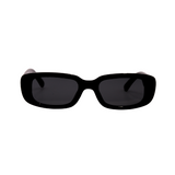 A pair of Velvet colour Hokky Soleil sunglasses with rectangular frames and polarized lenses.