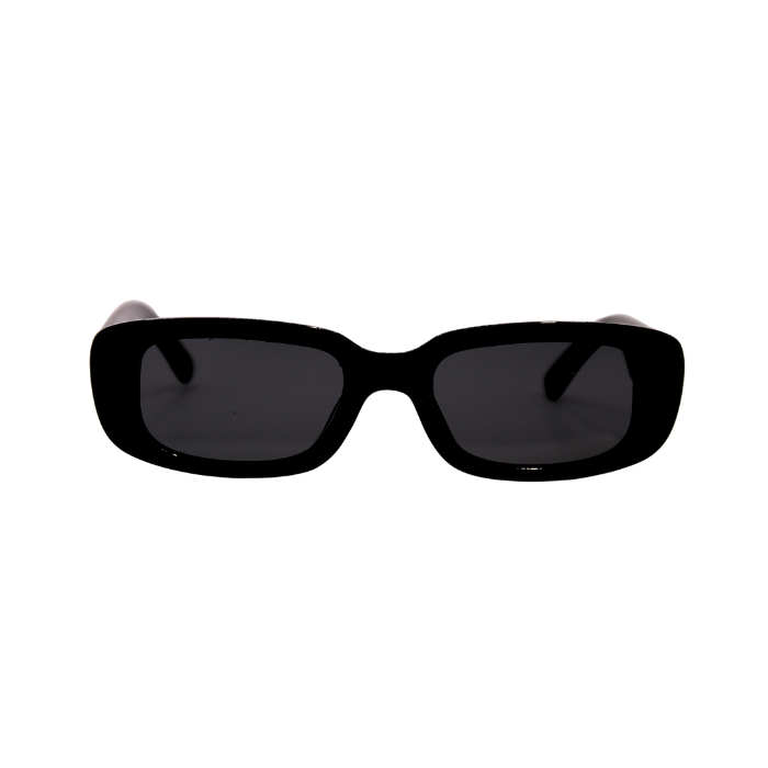 A pair of Velvet colour Hokky Soleil sunglasses with rectangular frames and polarized lenses.