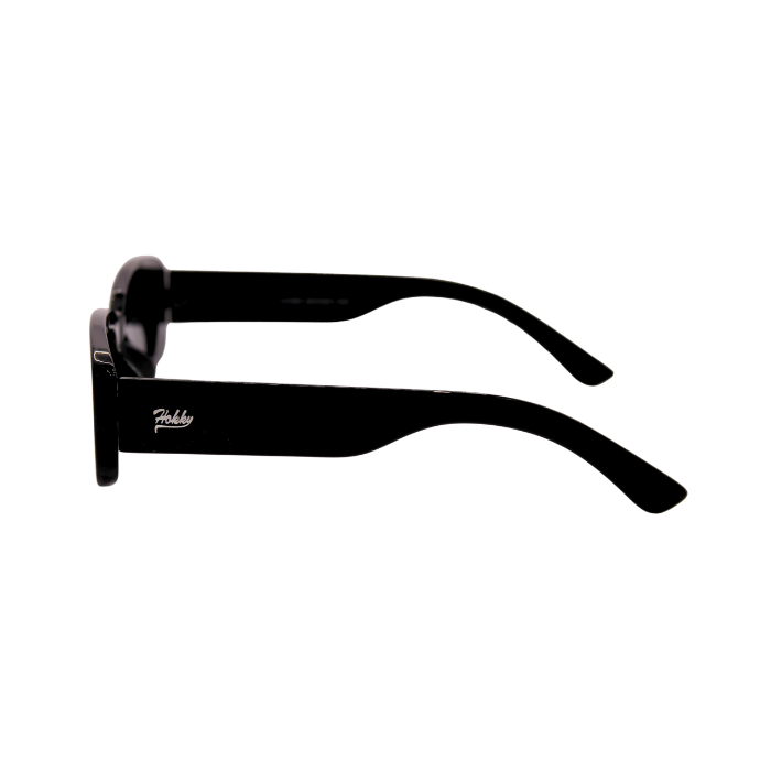 Side View of Velvet Colour Hokky Soleil sunglasses with rectangular frames and polarized lenses.
