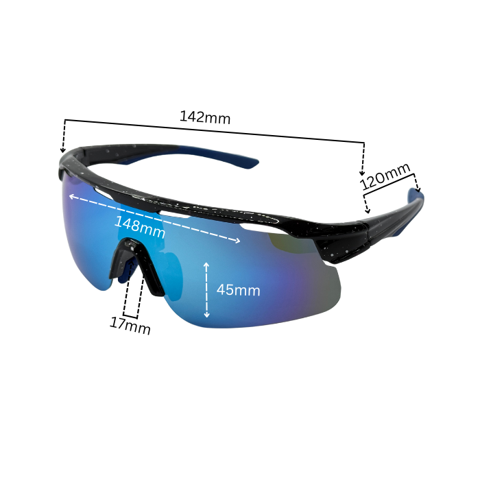 Sunglasses Dimensions