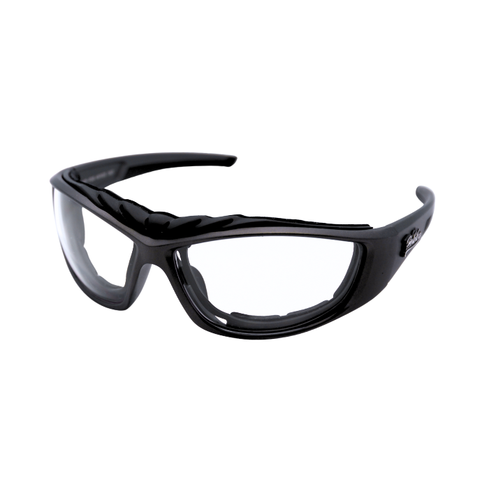 A pair of black Hokky Terrain sunglasses with polarized lenses