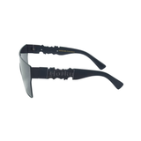 Black sunglasses with 'Hokus' branding on a white background