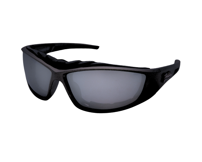 A pair of black Hokky Terrain sunglasses with polarised grey lenses 