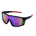 Sunglasses with black frame and red arms kids sports sunglasses