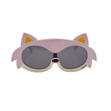 Sunglasses with cat ear design on a white background