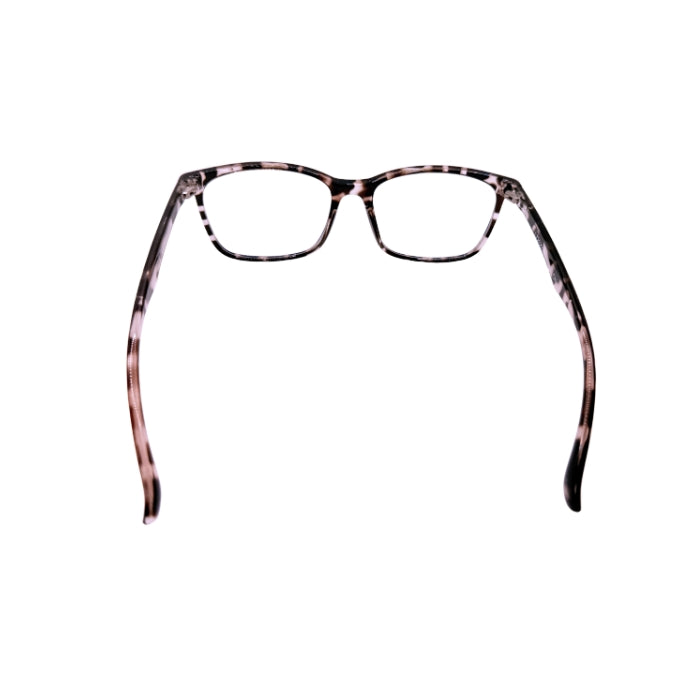Tortoiseshell glasses on a white background