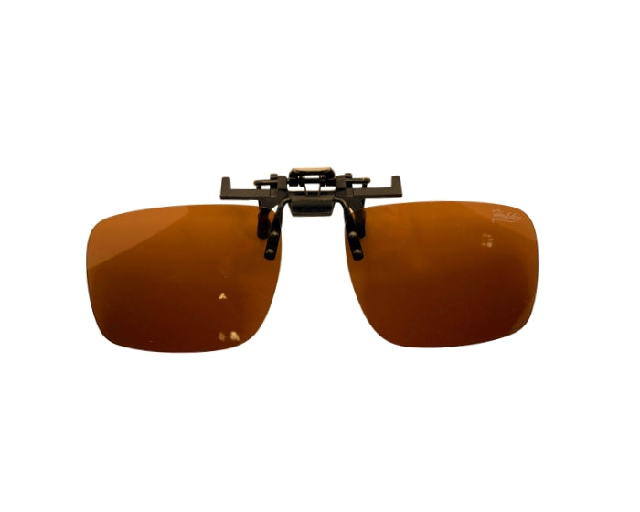 Hokky 'Style B' Clip-On Sunglasses Unisex Polarised size M