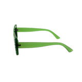 Checkered Square PC UV Sunglasses